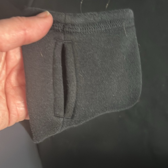 Athleta Black Side Zip Dress, Medium, Sweatshirt Dresss - Picture 4 of 7